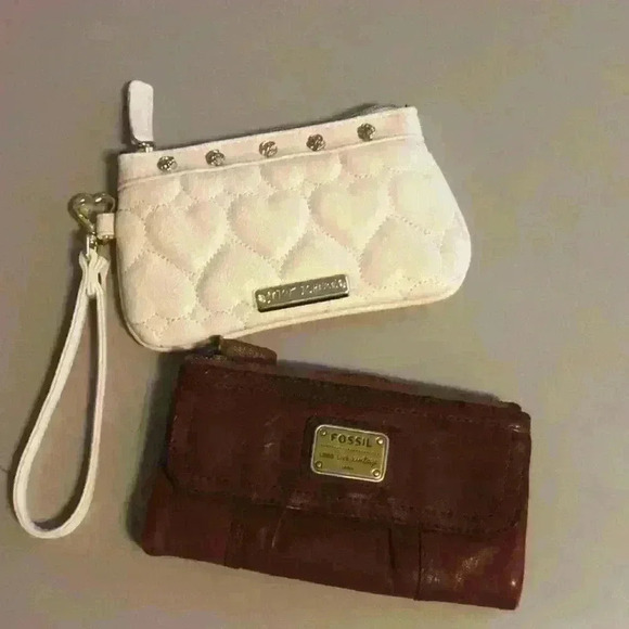 Fossil & Betsey Johnson Wallets - Picture 1 of 4